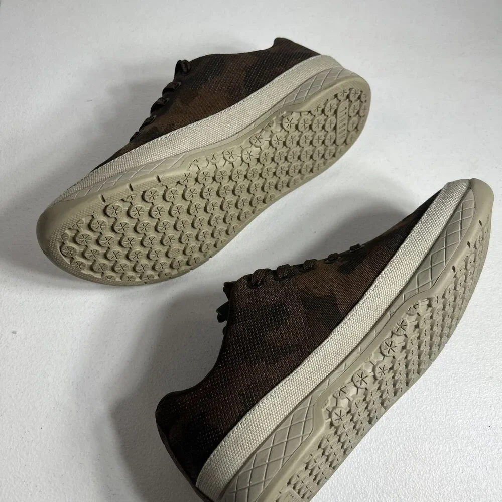 Nobull Women’s Shoes Size 8 Men’s 6.5 Grizzly Camo Brown Canvas Weightlifting